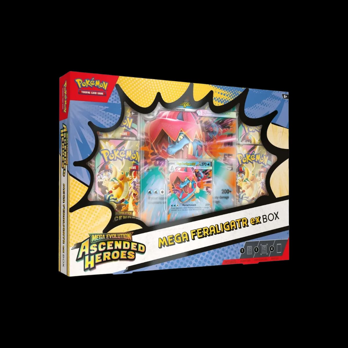 Mega Evolution: Ascended Heroes EX Box - Mega Feraligatr, afbeelding 1